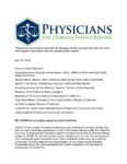 Physicians for Criminal Justice Reform Recommendations on COVID-19 and Pepper Spray in Juvenile Facilities