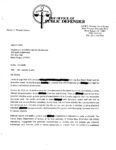 Sample Letter to Department of Children and Family Services