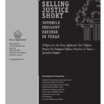 Selling Justice Short: Juvenile Indigent Defense in Texas (2000)