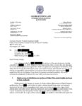 Letter Requesting Dismissal (District of Columbia)