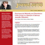 Psychosocial Maturity and Desistance From Crime in a Sample of Serious Juvenile Offenders