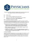 Physicians for Criminal Justice Reform Letter re COVID-19 Risks for Detained and Incarcerated Youth