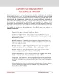 Policing as Trauma Annotated Bibliography