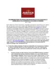 Justice Roundtable Recommendations for Protecting Incarcerated Youth and Adults During and in the Aftermath of the COVID-19 Pandemic