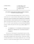 Supplemental Memorandum in Support of Motion to Dismiss Petition as Unconstitutional (Maryland)