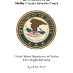 United States Department of Justice Investigation of the Shelby County Juvenile Court