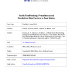 Youth Reoffending: Prevalence and Predictive Risk Factors in Two States