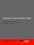 Washington Judicial Colloquies Project: A Guide for Improving Communication and Understanding in Juvenile Court